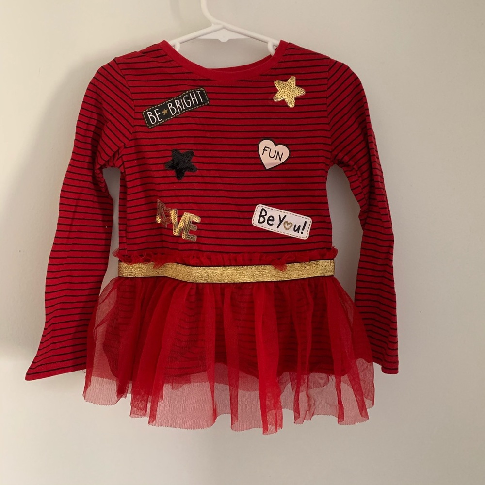 Red girls top